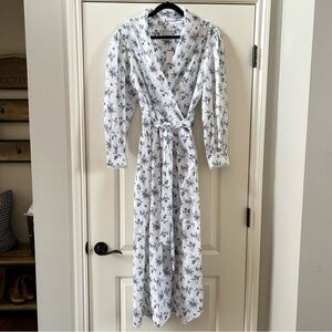 Crabtree & Evelyn Womenโs Cotton Robe, Size M, Brand New with Tags